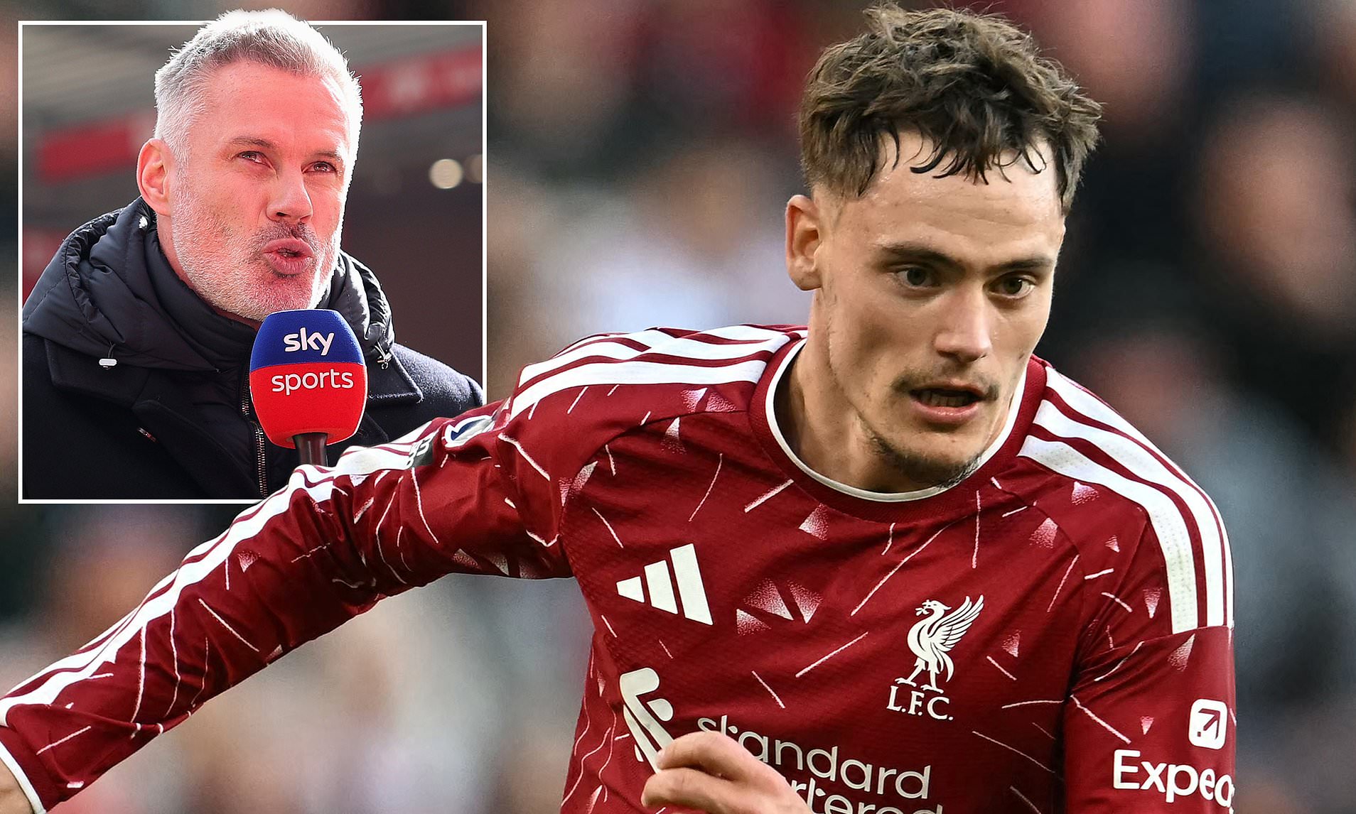 Jamie Carragher tells Liverpool to drop Florian Wirtz for offering ...