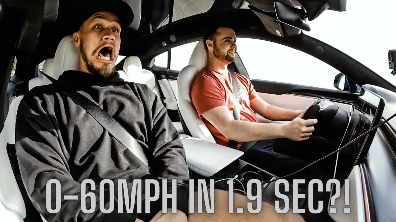 How the Tesla Model S Plaid delivers a shockingly intense 0-60 MPH launch