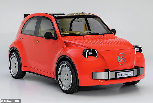 An icon returns: Citroen to reintroduce legendary 2CV as a £13,000 retro EV