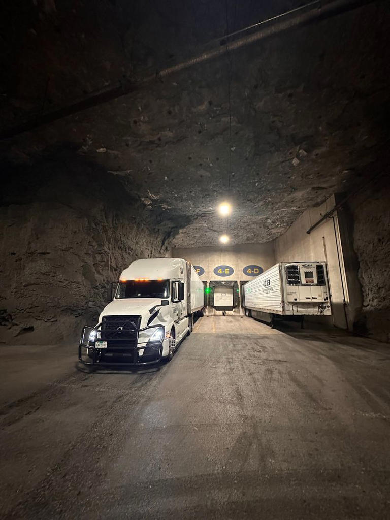 More than three million square feet of warehouses sit 100 feet beneath ...