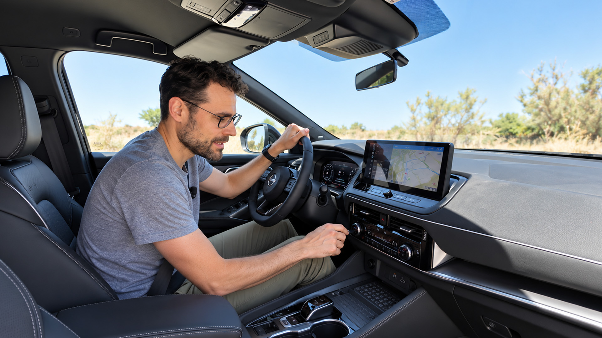 Nissan Qashqai facelift features a multifunction steering wheel and ...
