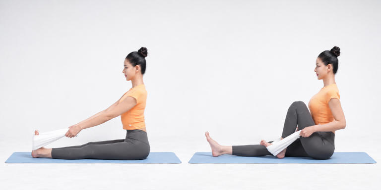 Knees feel stiff after the holiday break... Stretches to build strength