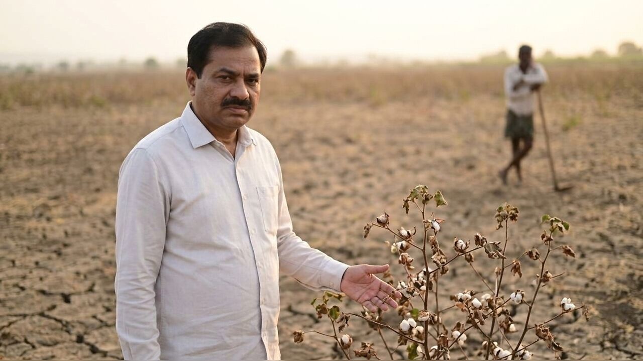 Central team reports severe crop loss in Maharashtra following drought ...