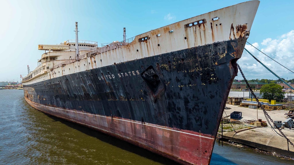 SS United States, which was docked in Philadelphia decades, set to be ...