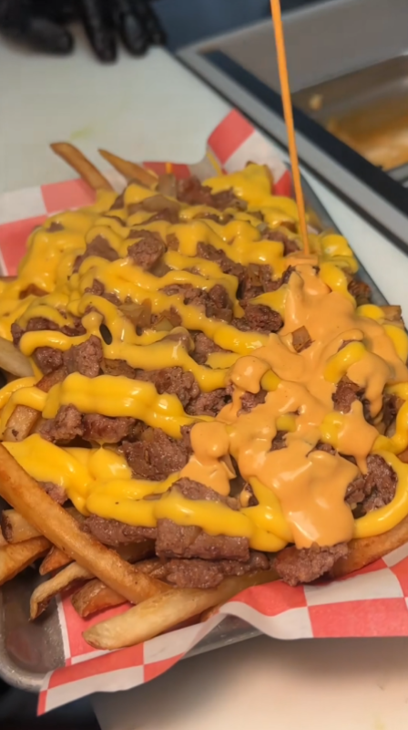 Loaded beef fries at Zalim for ultimate comfort food