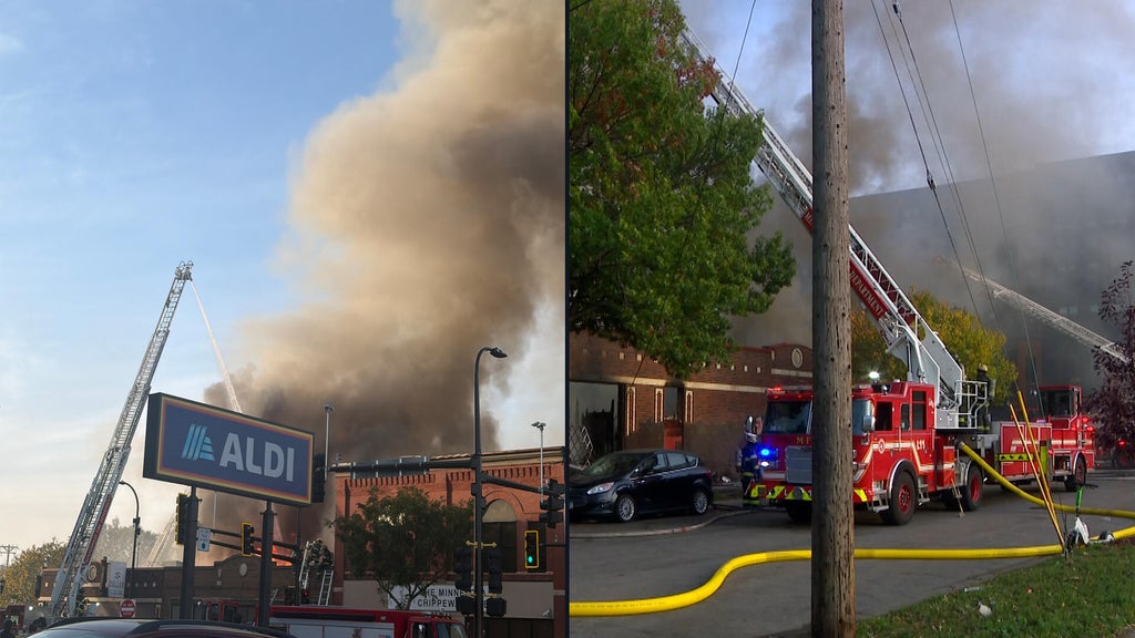 Minneapolis firefighters hurt battling business fire; Indigenous archive at risk