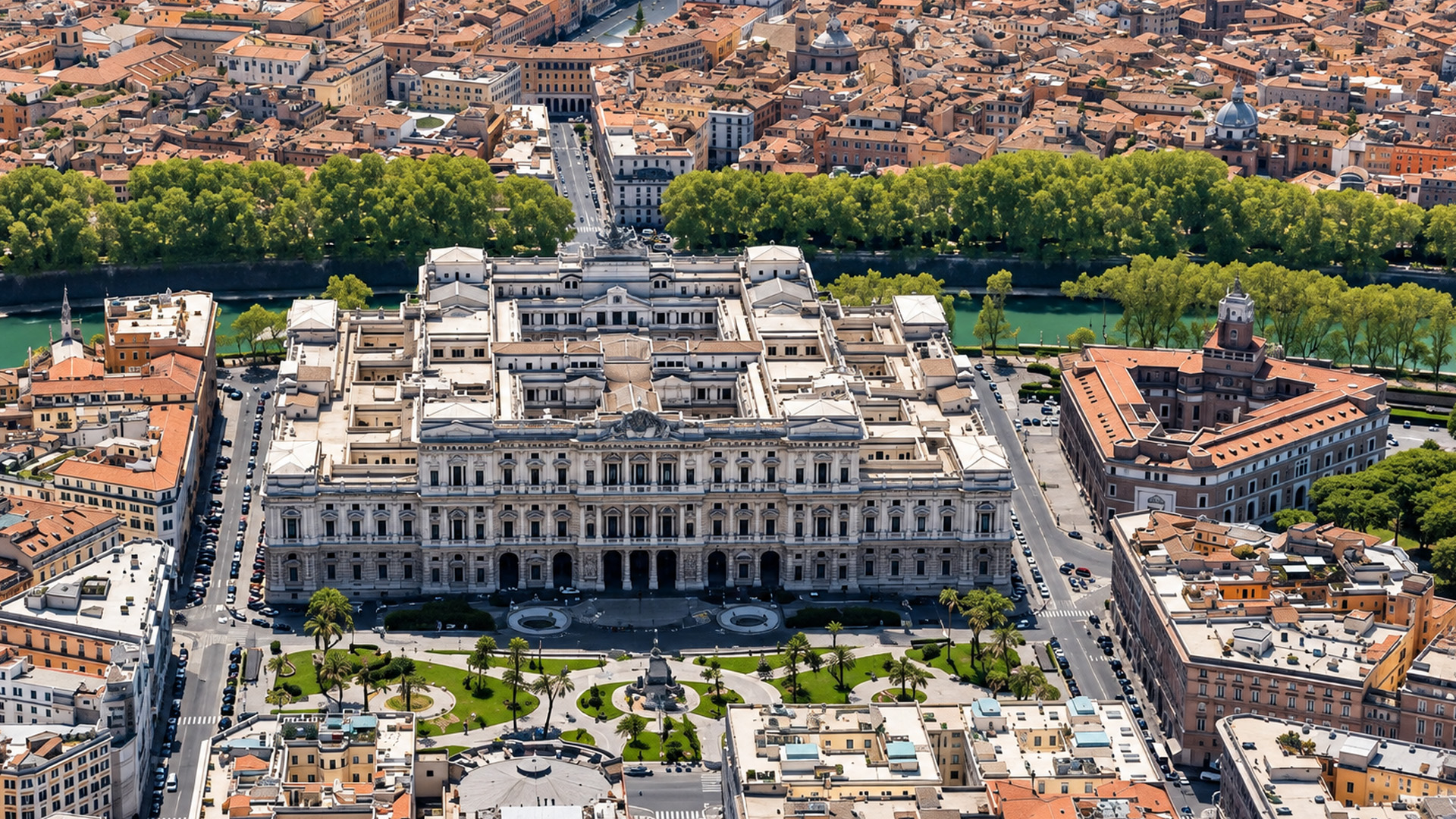 Why is Rome’s Supreme Court building so monumental?