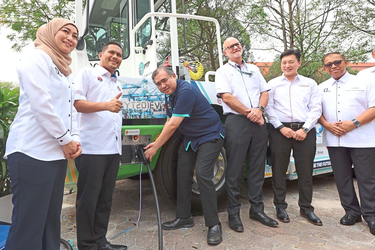 Johor port rolls out electric fleet