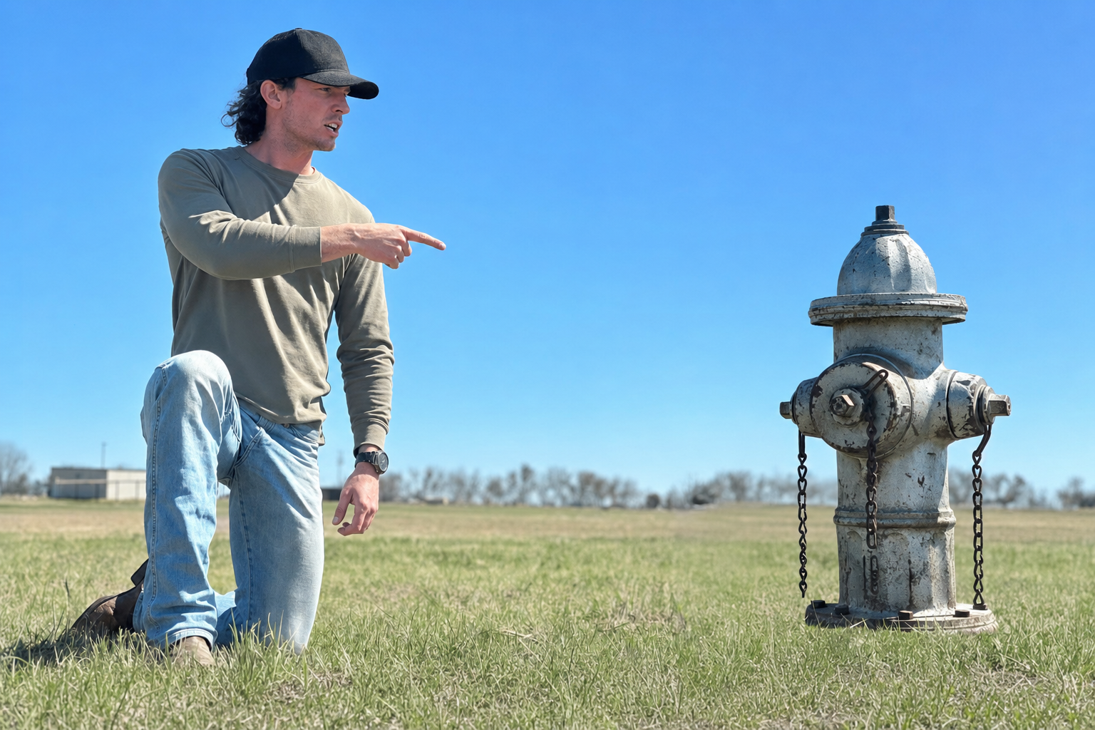 A fire hydrant against a 50 cal rifle