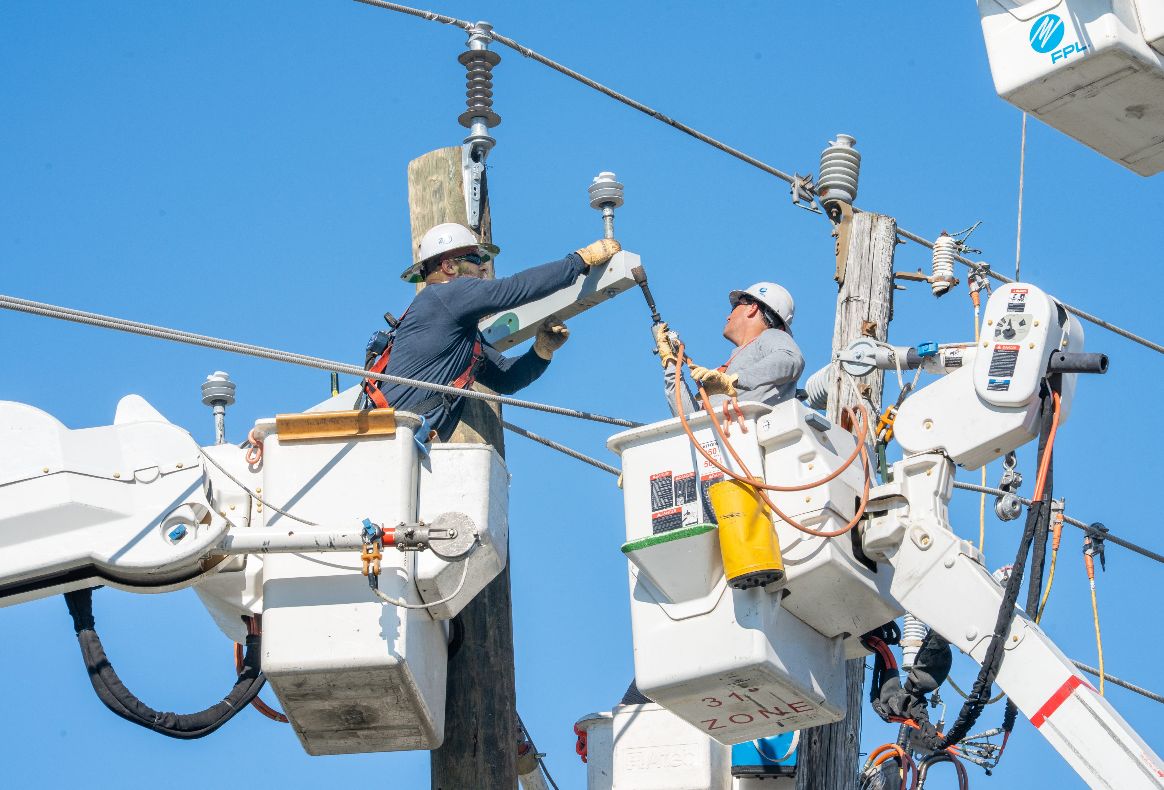 FPL shifts power restoration goal to Tuesday for hardest hit areas