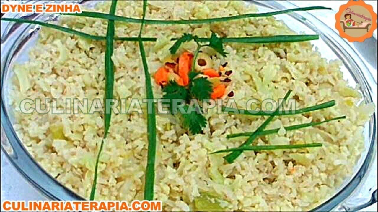 Aprenda a fazer arroz integral com couve-flor super light