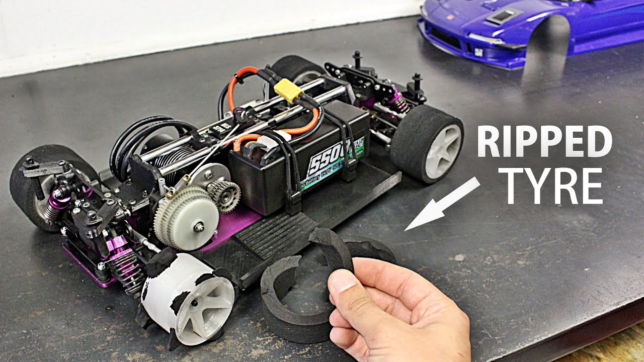 Inside the mechanics of a three speed electric RC car