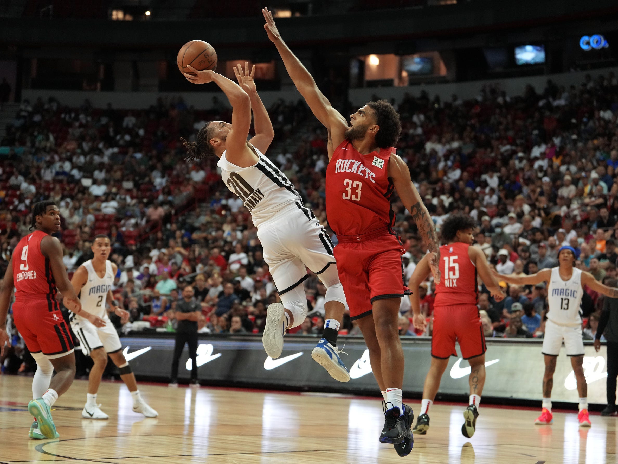 Houston Rockets jersey history No. 33 - Anthony Lamb (2021)