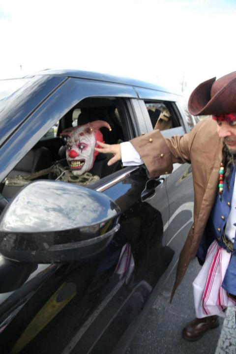 Trunk or treat event combines Halloween with car show