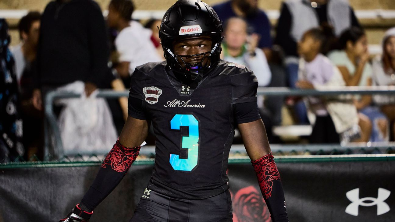 Easton Royal, top WR in '27, flips to Florida from Texas