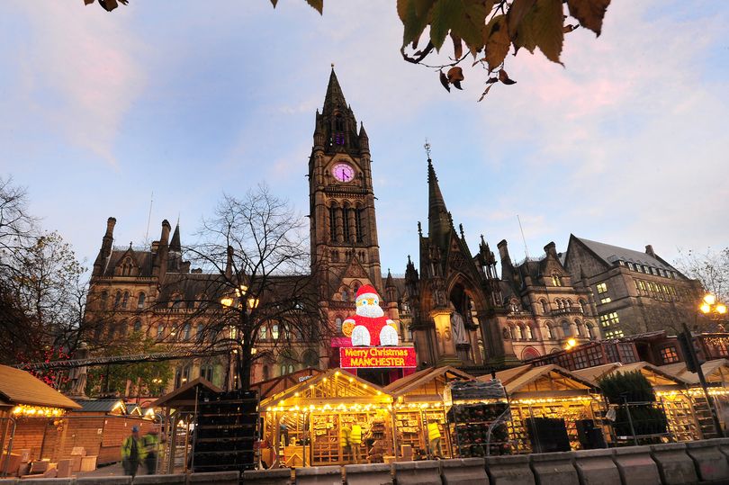 Manchester Christmas markets 2026 locations guide as giant Santa ...