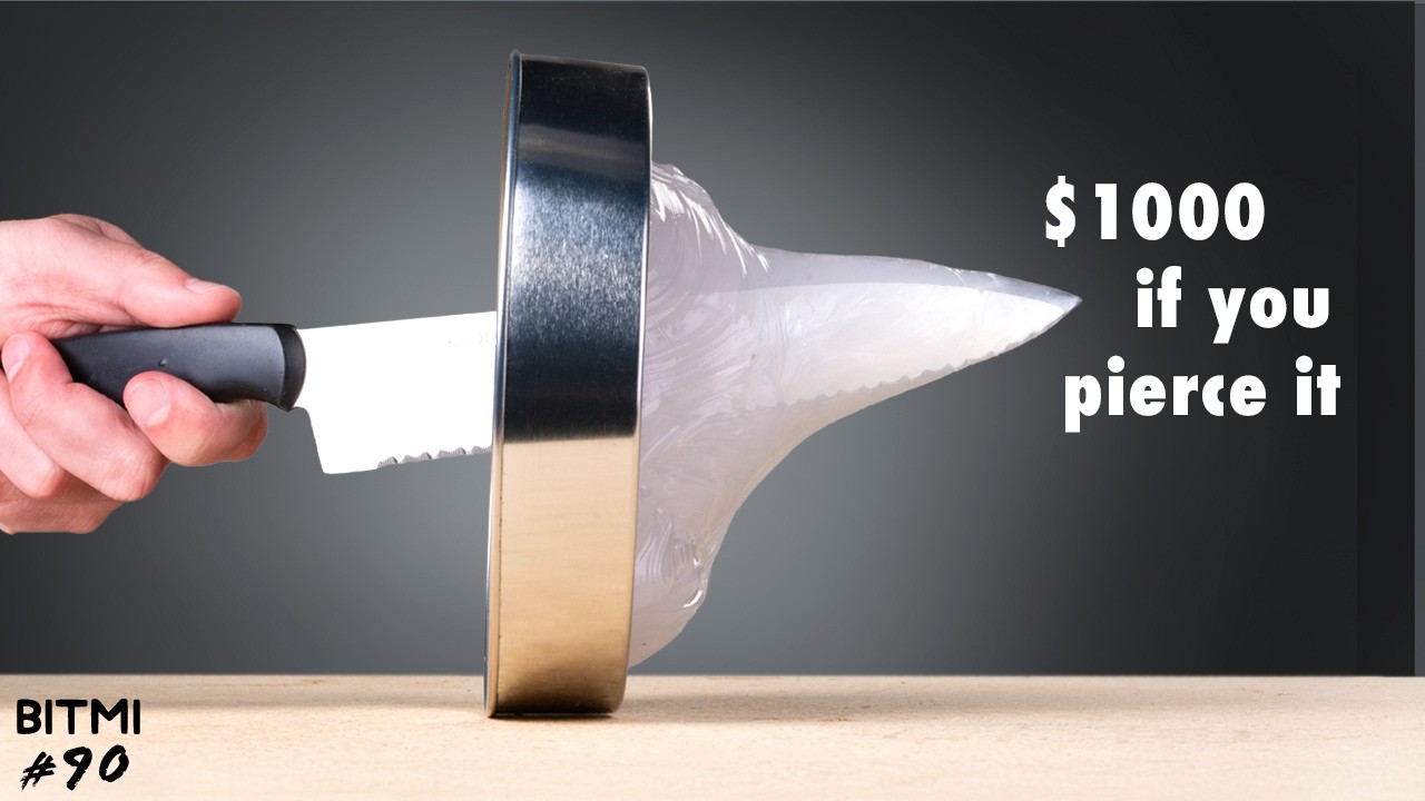 Destroy the jumbo toy, win $1000 • Break it to make it