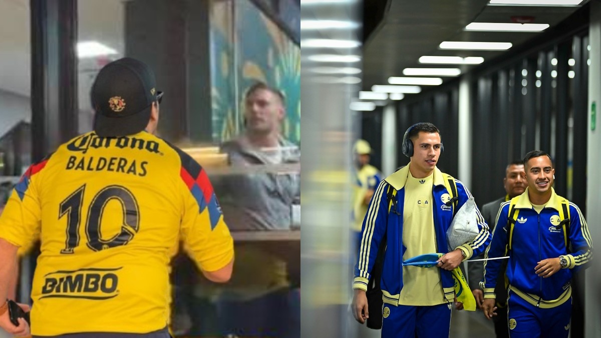 ¡Lamentable! Aficionado del América discute con elemento del cuerpo ...