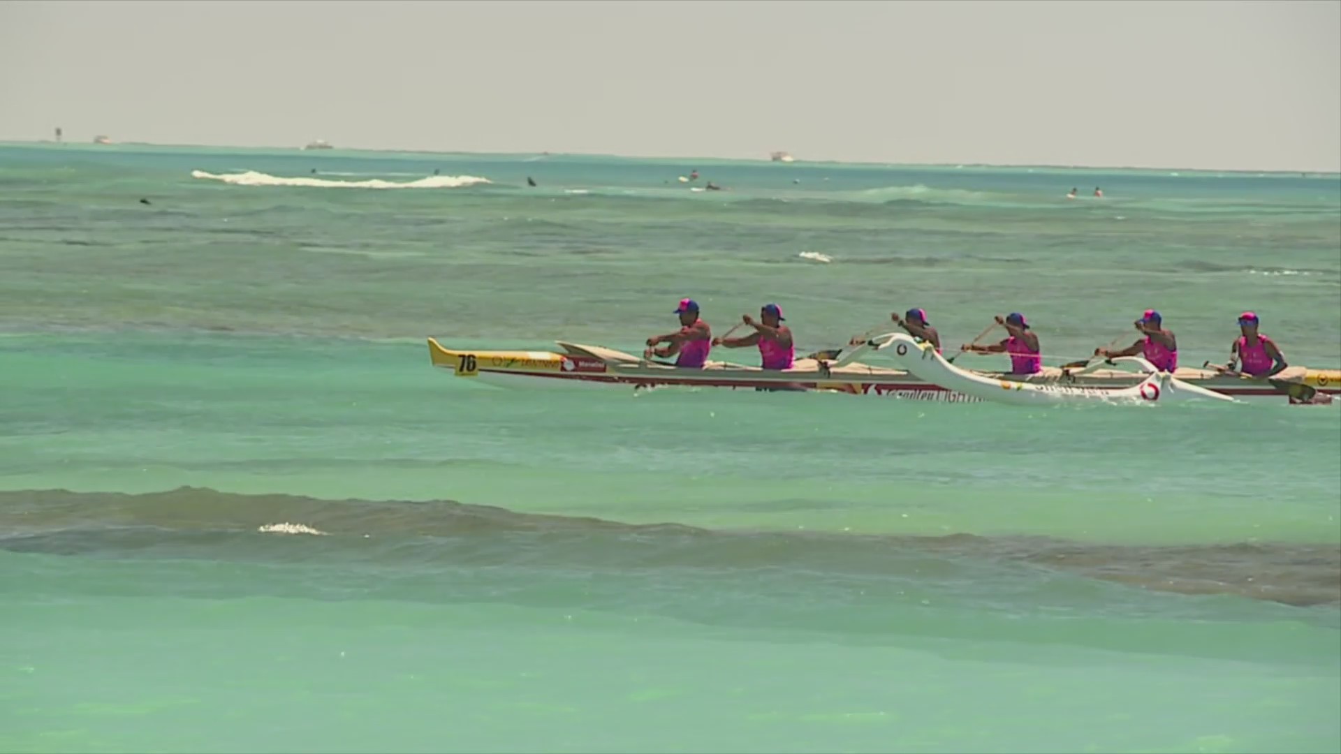 Shell Vaa claims second place in 2026 Molokai Hoe