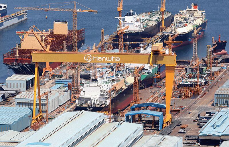 Hanwha Ocean's coexistence model shaken by dual labor protests