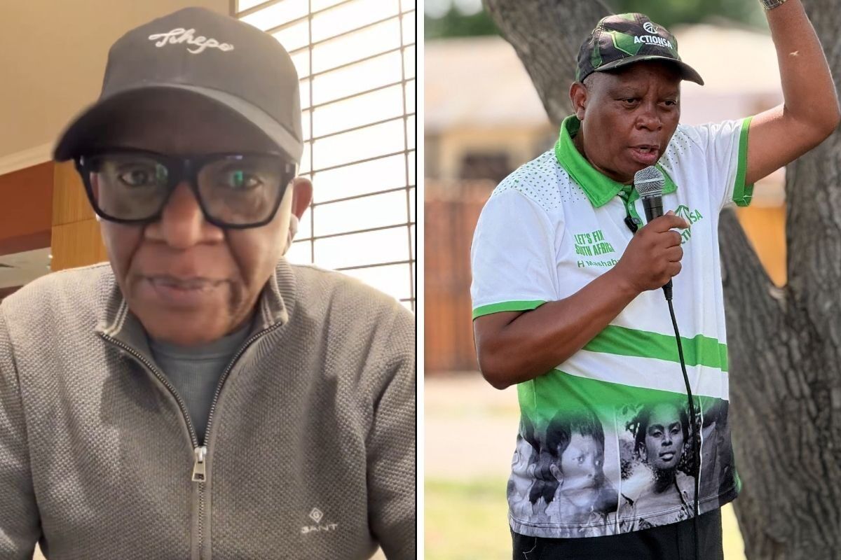 Lebo M campaigns for ActionSA, says ANC 'destroyed' South Africa