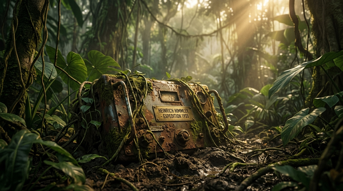 A shattered 1935 seaplane and a forgotten jungle monument expose a ...