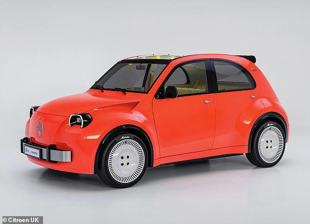 An icon returns: Citroen to reintroduce legendary 2CV as a £13,000 retro EV