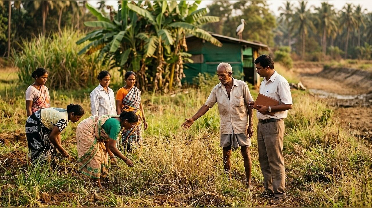 Bicholim launches initiative to revive fallow farmland