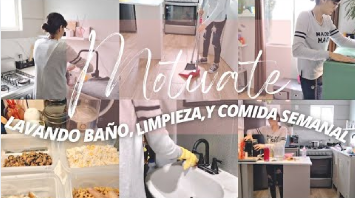 Rutina de limpieza semanal para mantener la casa limpia y ordenada