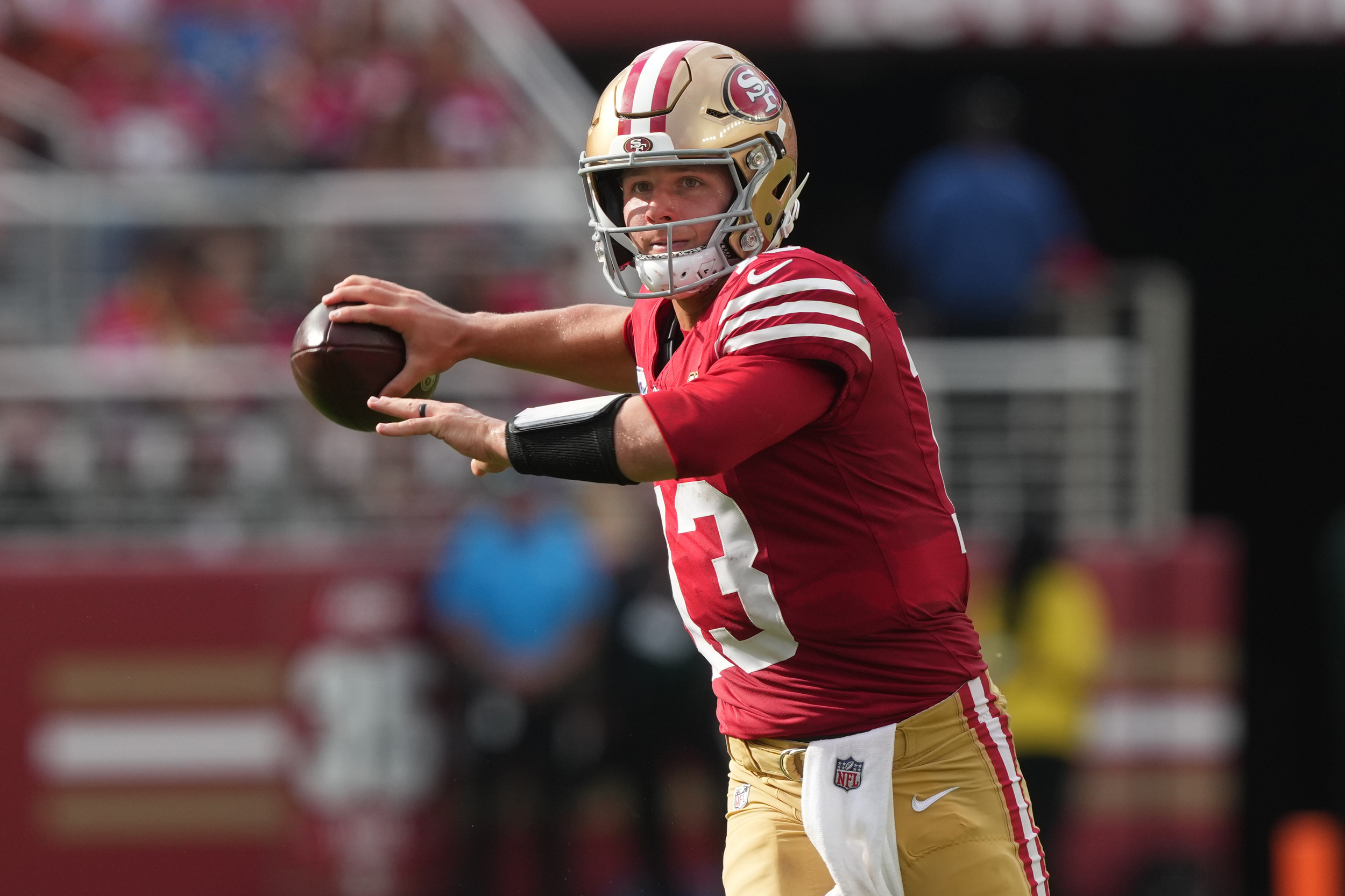 49ers' Brock Purdy continues to prove doubters wrong with latest multi ...