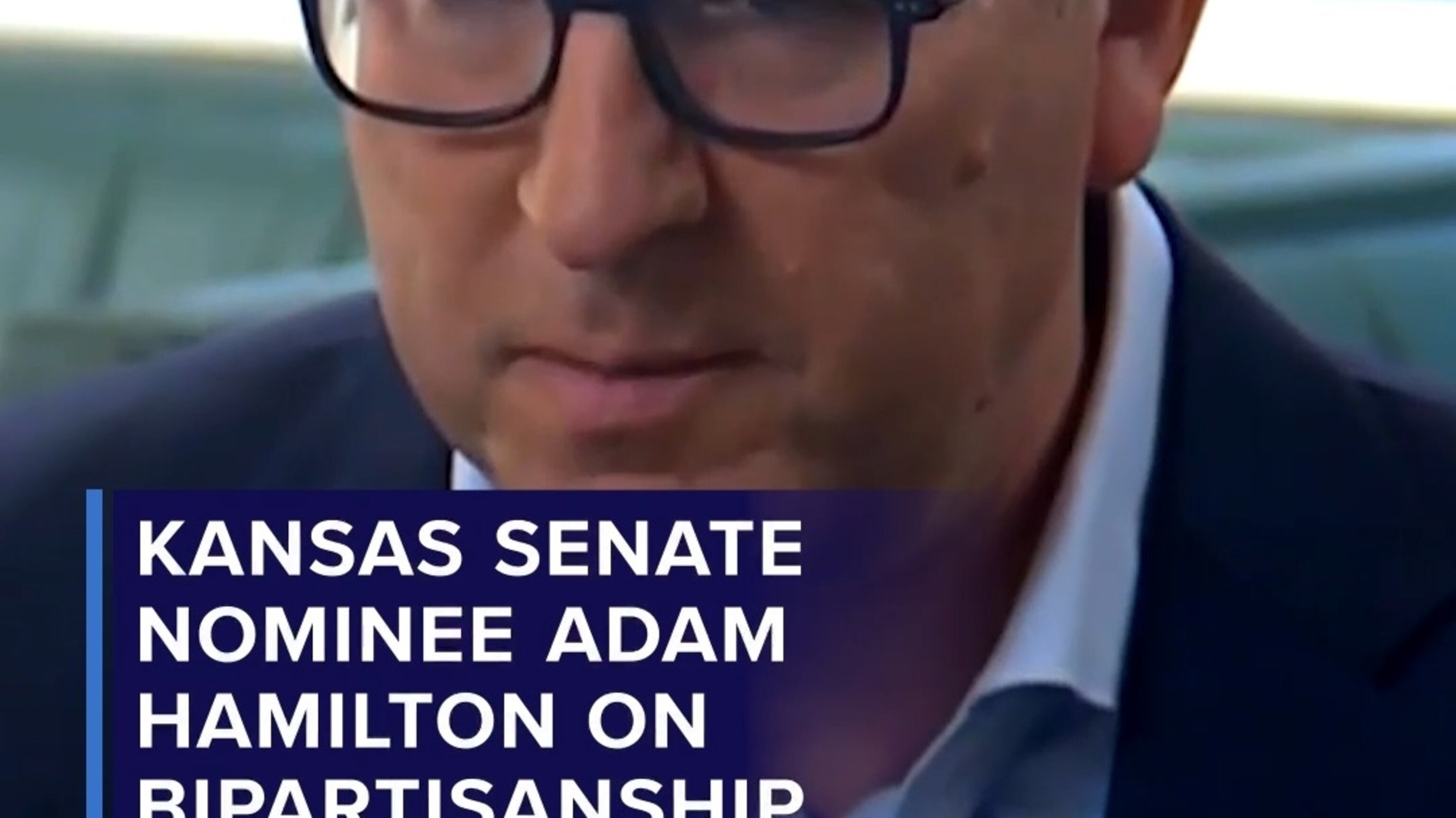 Kansas Senate nominee Adam Hamilton on bipartisanship
