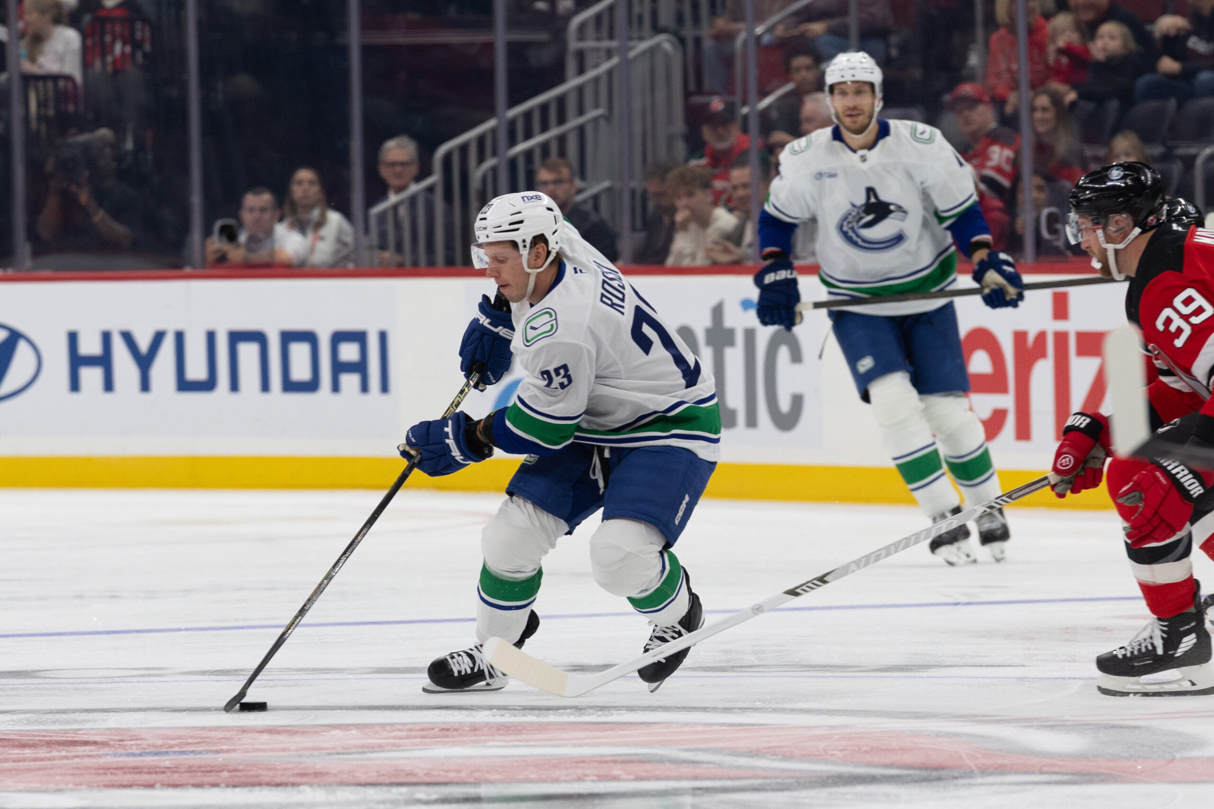 NHL fines Devils’ Evan Rodrigues $5,000 for high-sticking Canucks ...
