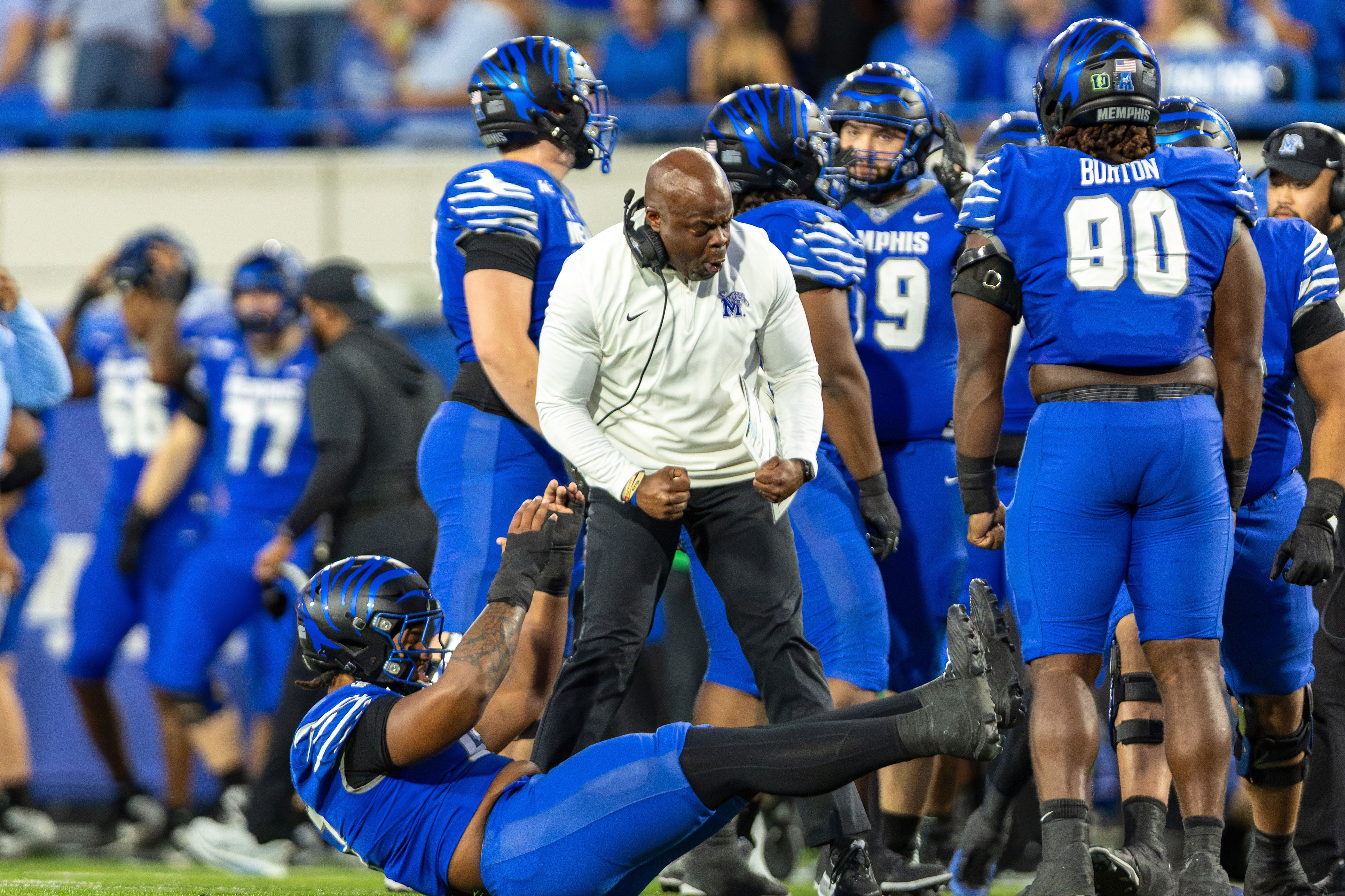 Bones trophy not significant to Huff and Memphis football