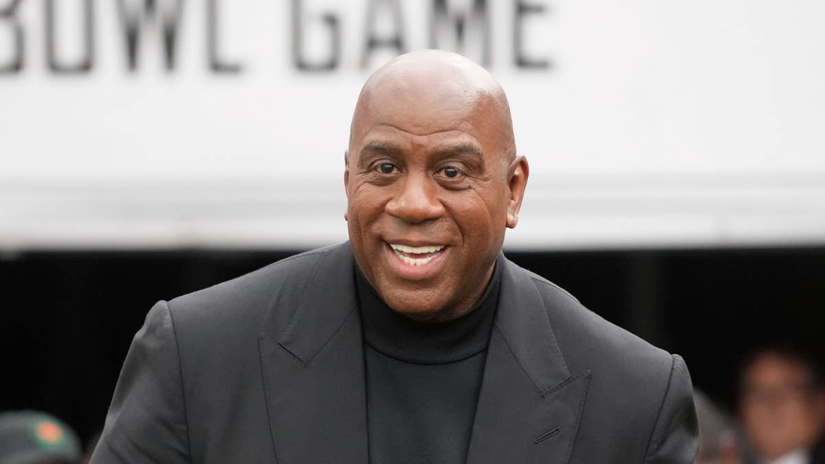 Commanders co-owner Magic Johnson in shock after Sunday's tie vs. Giants