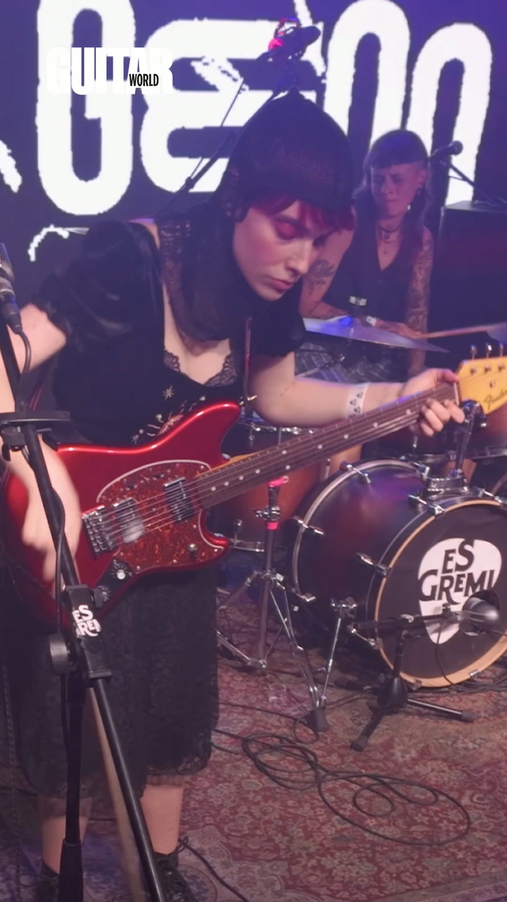 Ethereal sounds: guitarist creates magic with a violin bow