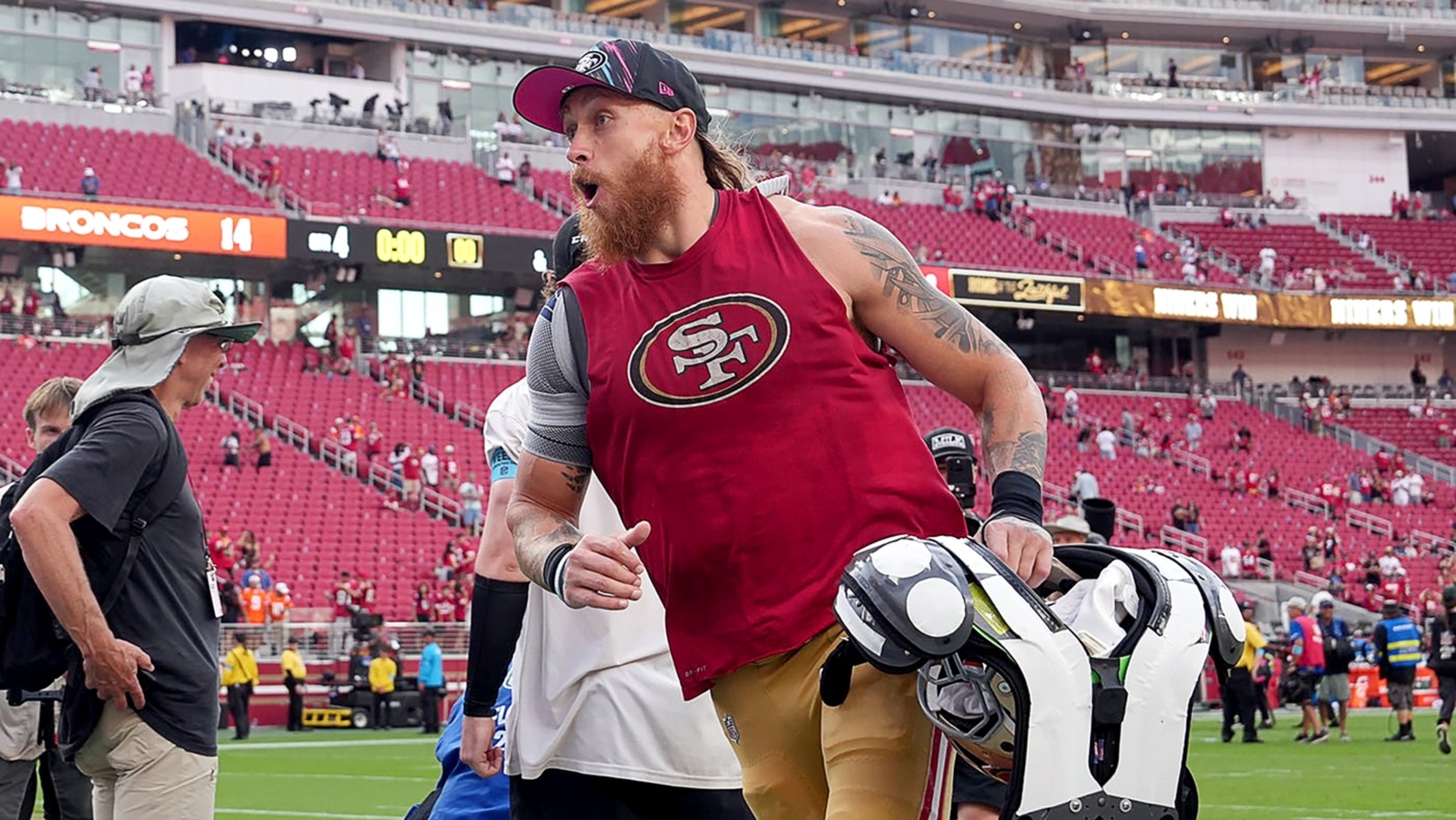 49ers announce update on George Kittle's game status vs. Seahawks