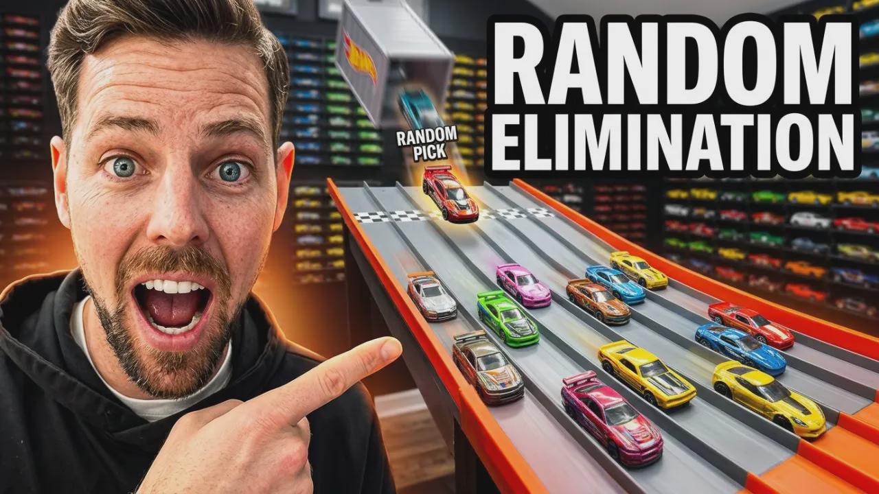 Random pick Hot Wheels elimination tournament
