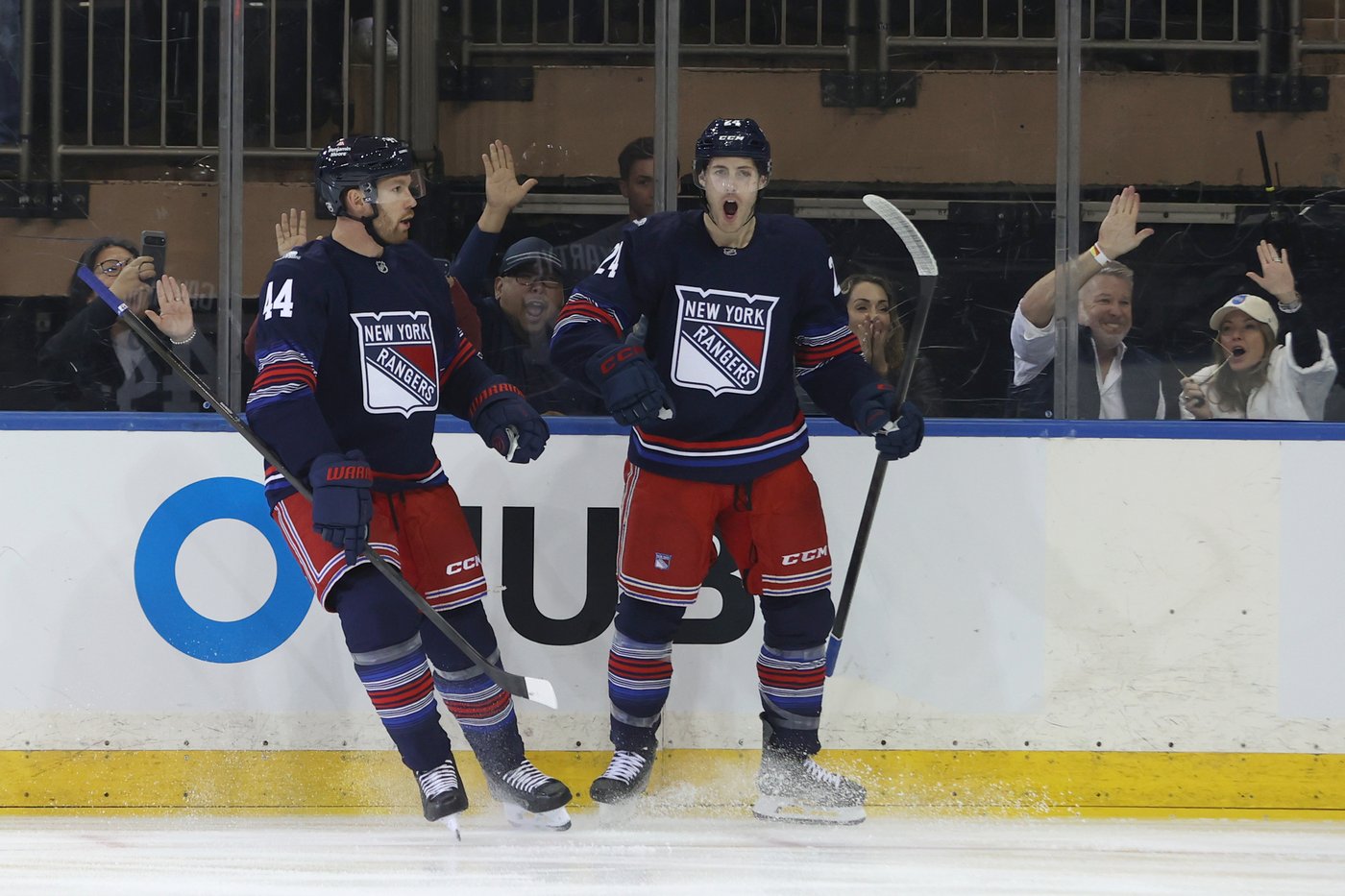 Kartye, Cuylle each score twice as Rangers beat struggling Canucks 6-2