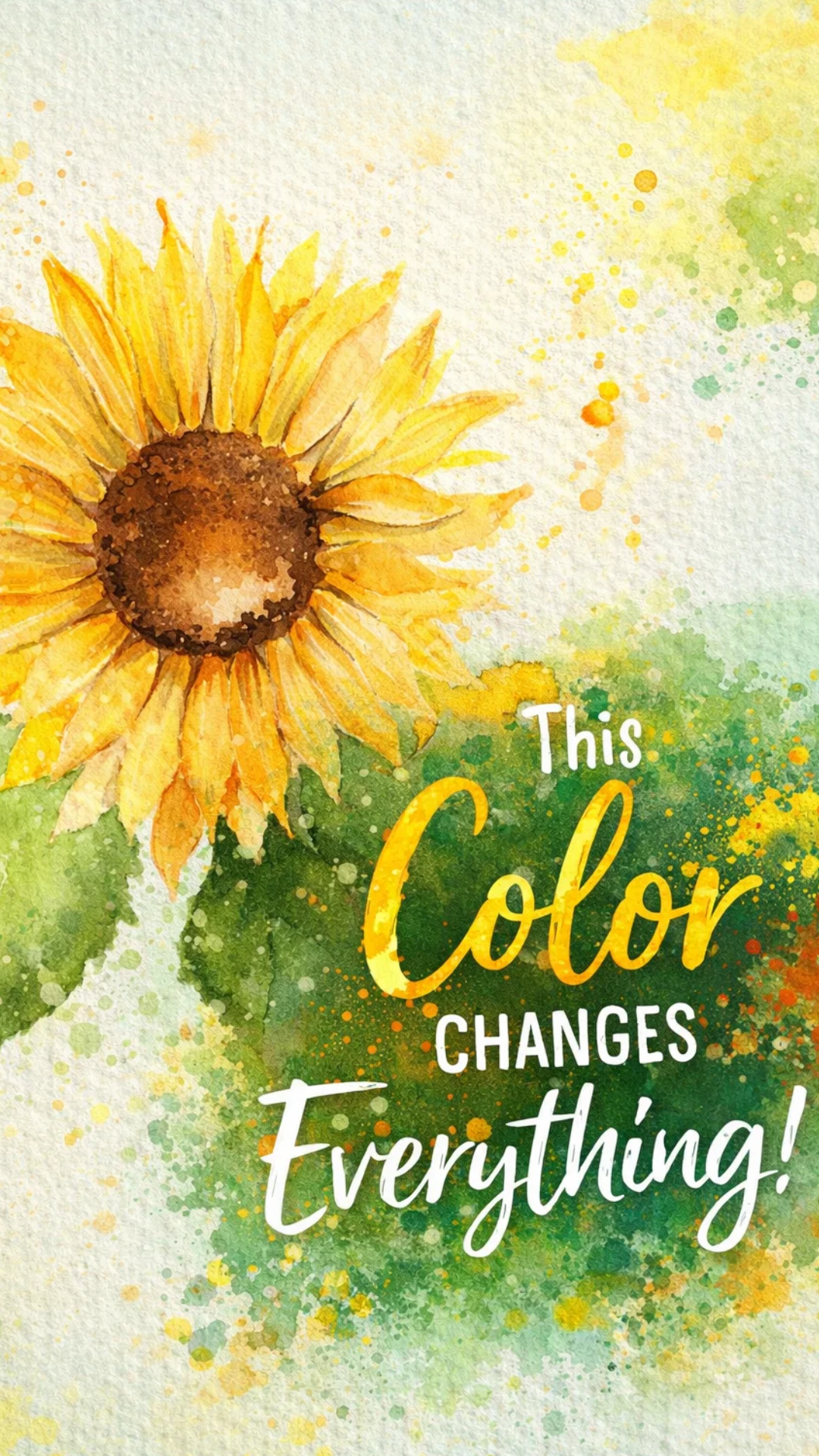 Can one color completely transform the entire artwork?