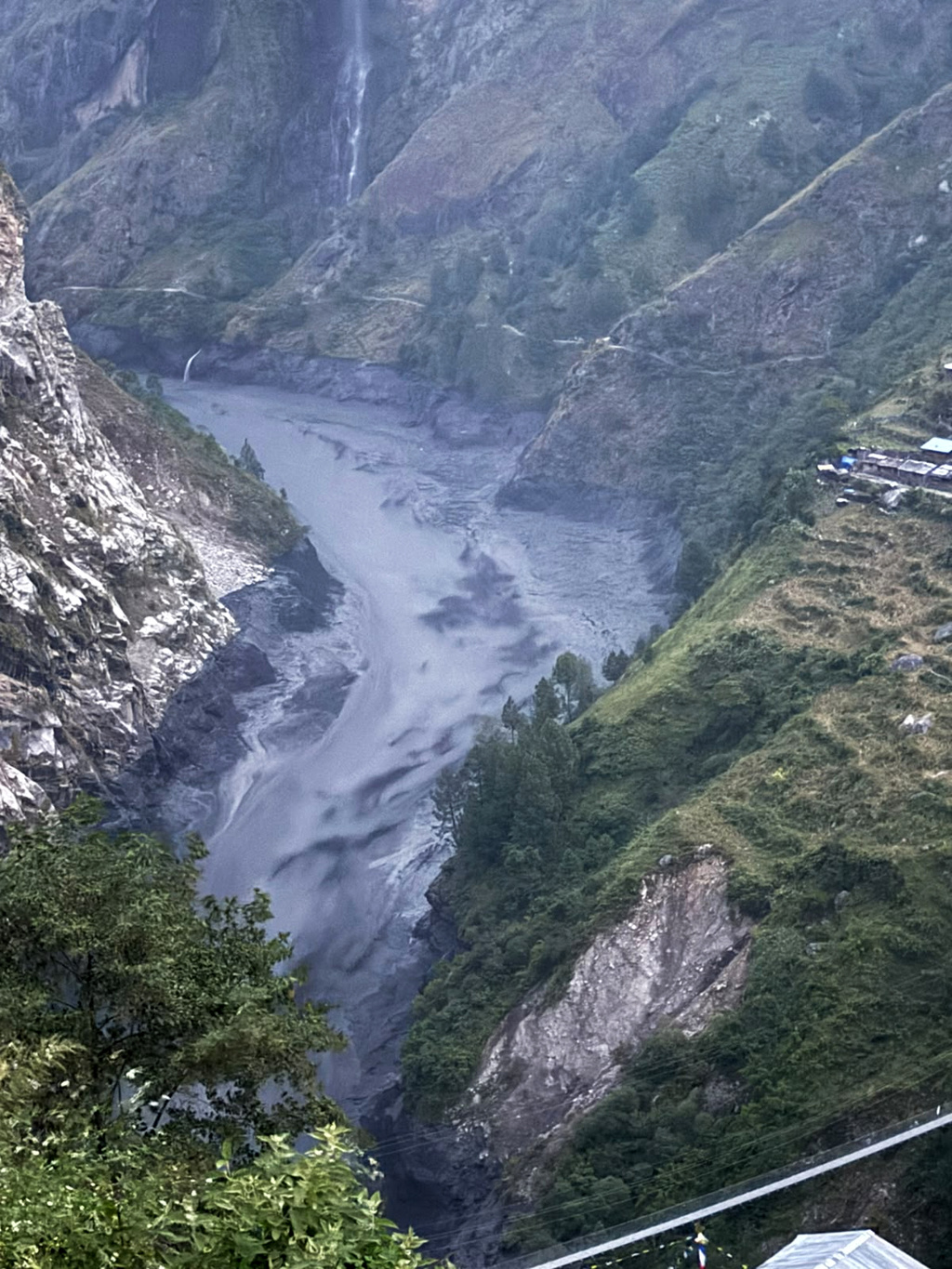 Villages evacuated as flash flood from Budhi Gandaki River hits ...