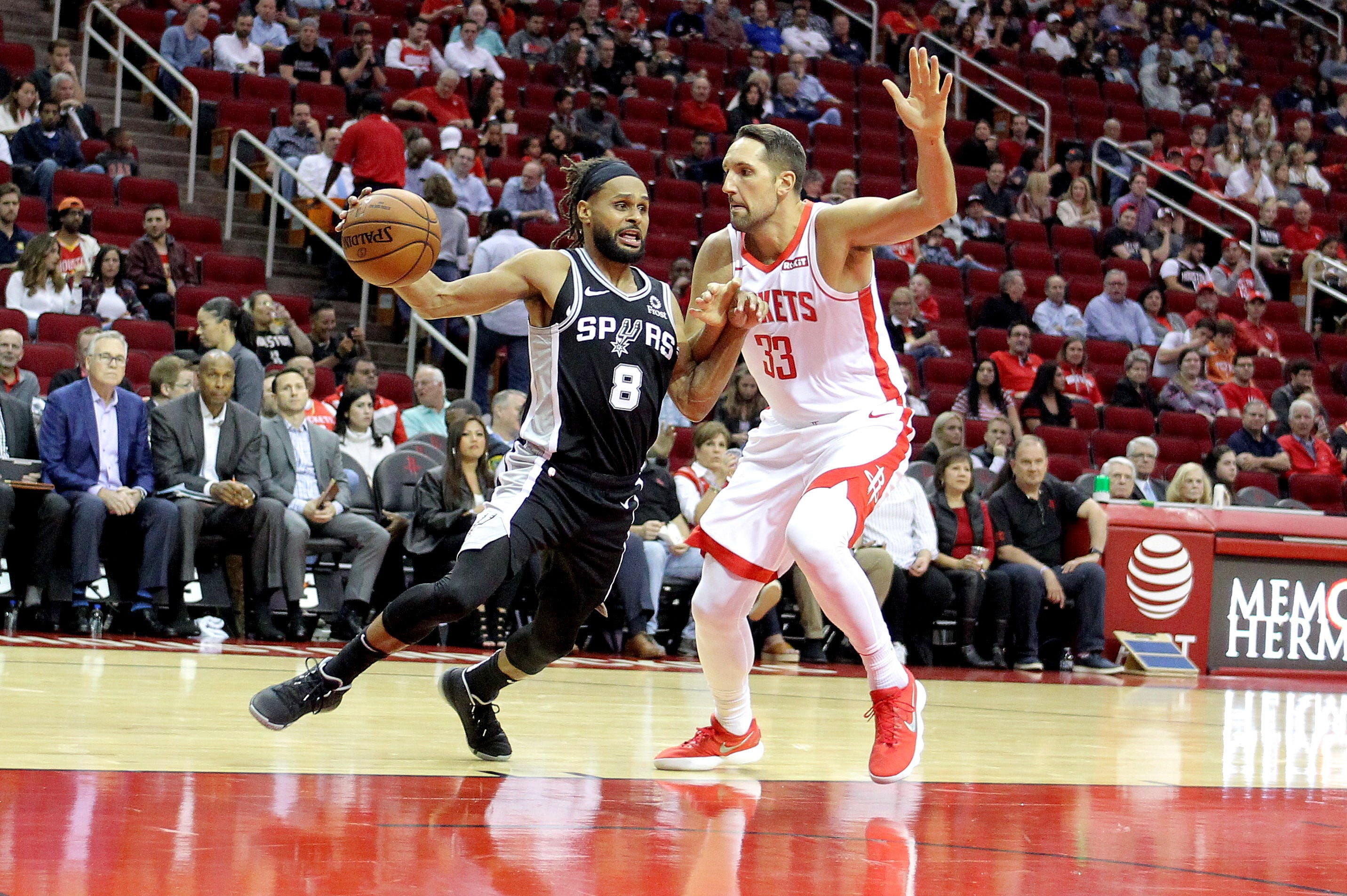 Houston Rockets jersey history No. 33 - Ryan Anderson (2016-18-19)