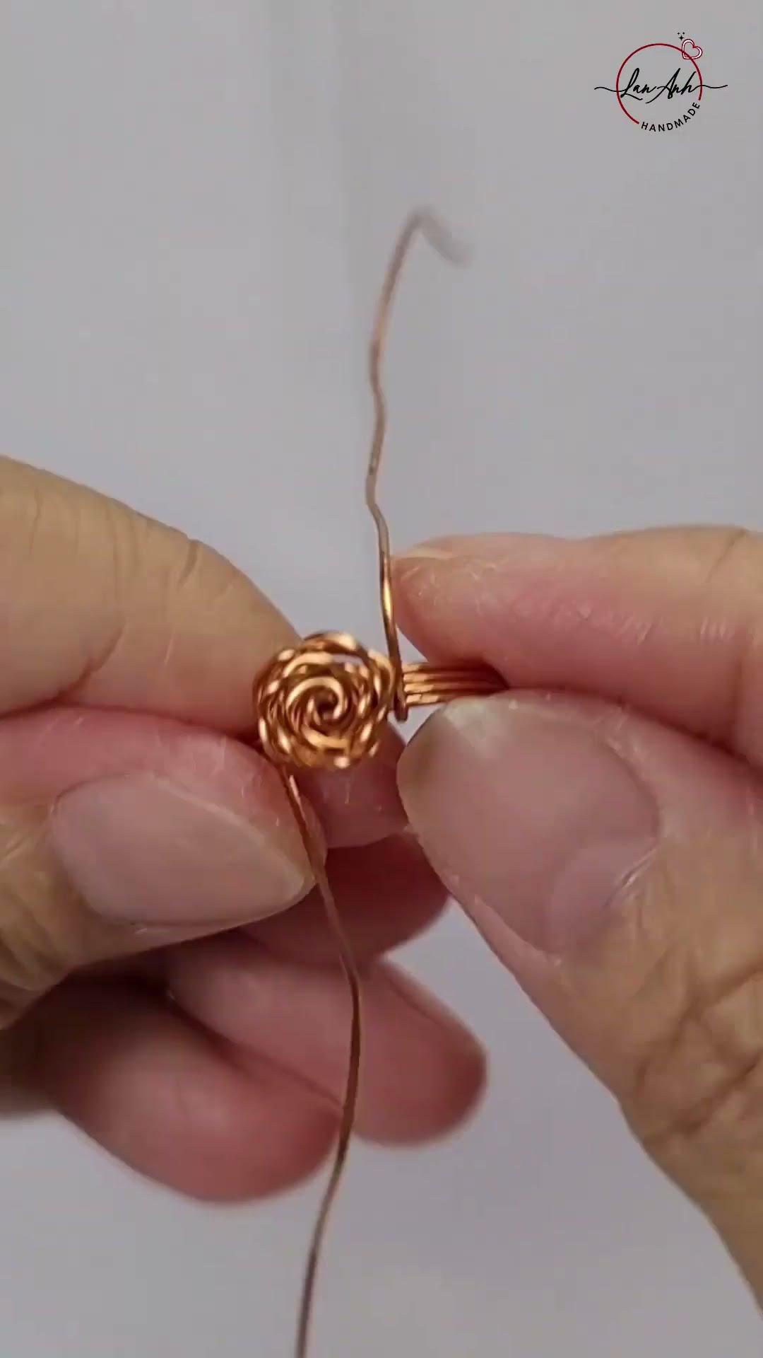 DIY wire wrapped triple rose ring | Beginner-friendly jewelry tutorial