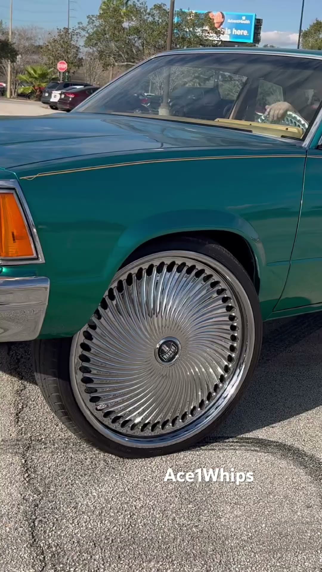Chevy Malibu on 26” DUB floaters