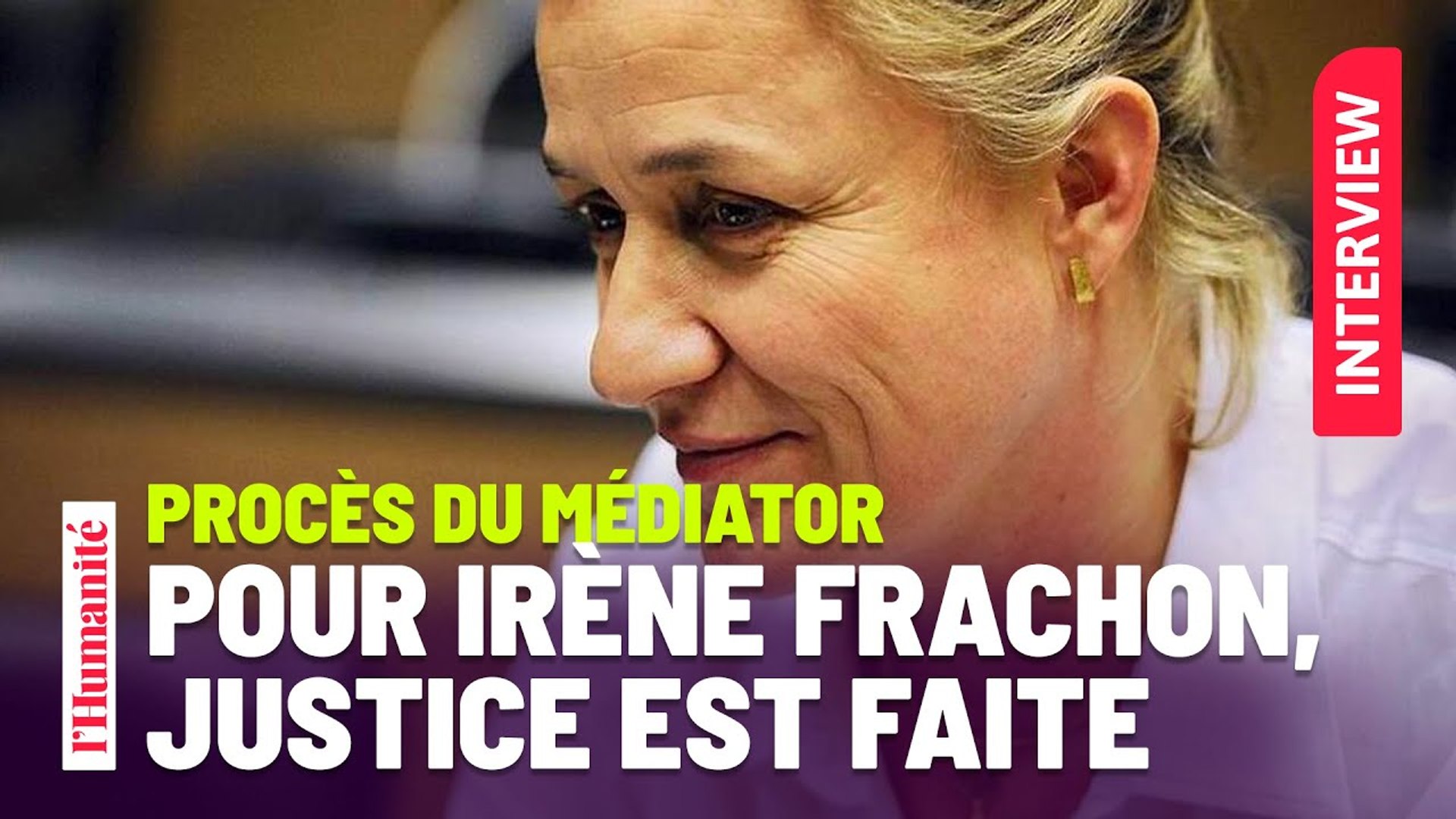 Mediator : le sourire et les mots d’Irène Frachon à l’annonce du verdict