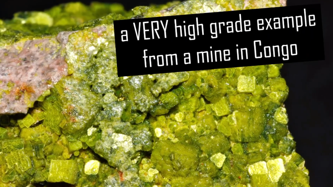 A closer look at ore samples and their geological features