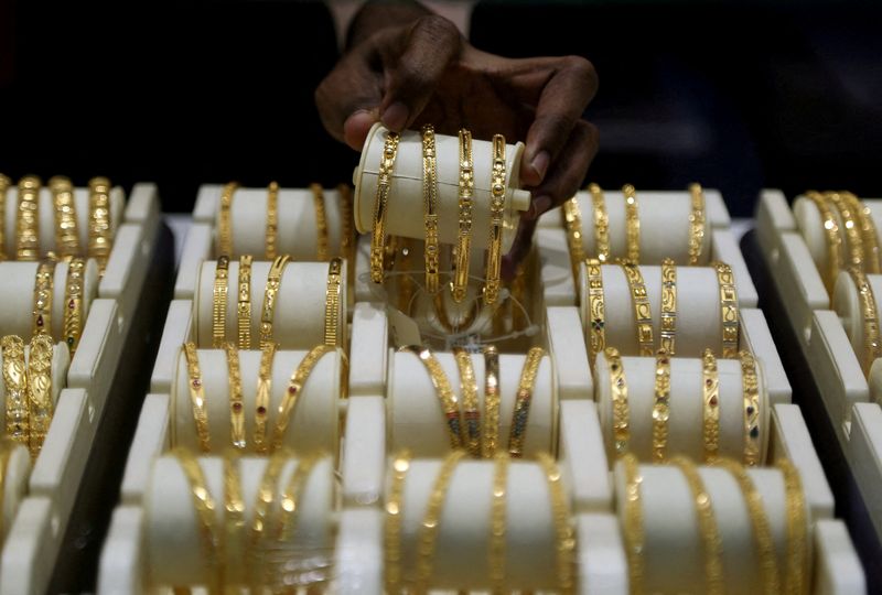 Gold retreats as markets await key US inflation data