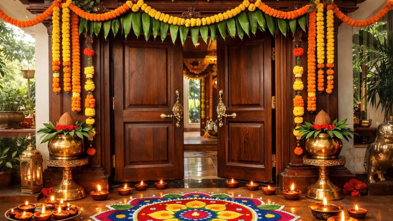 Navratri 2026: Want festive home look? Try these 7 simple budget ...
