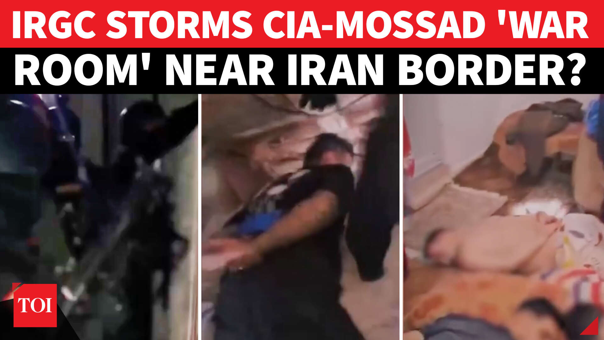 CIA, Mossad secret war room at Iran border, IRGC strikes back with ...
