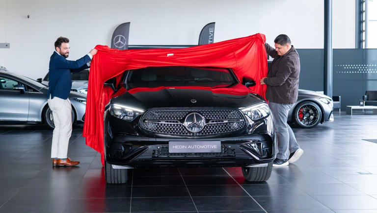 Cheerio! Justen de Wildt neemt brute Mercedes-Benz GLC in ontvangst