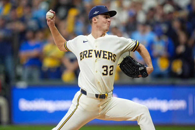 NLCS Dodgers Brewers Baseball
